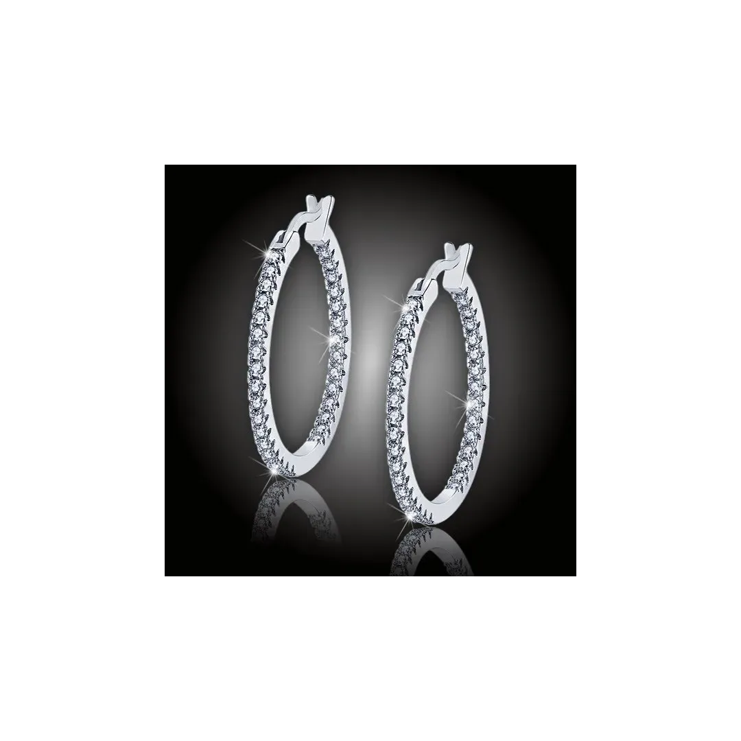 Brillance Vivien se zirkony (průměr 3 cm) 2