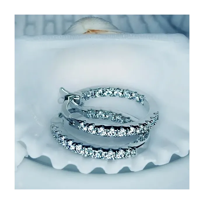 Brillance Vivien (průměr 2 cm) se zirkony