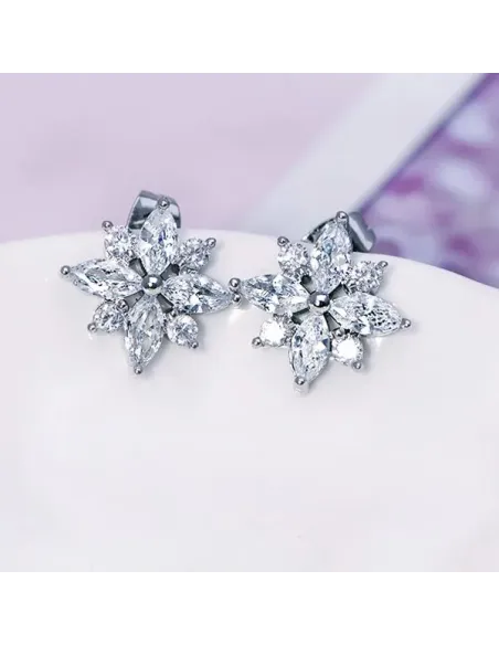 Náušnice La Diamantina Diamond Flower