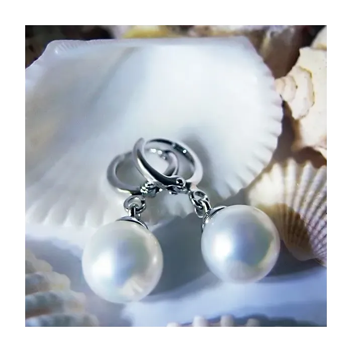 Náušnice Sophia White Pearl