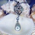 Perlový náhrdelník Elfie White Pearl