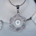 Perlový náhrdelník Pearl Flower White Pearl