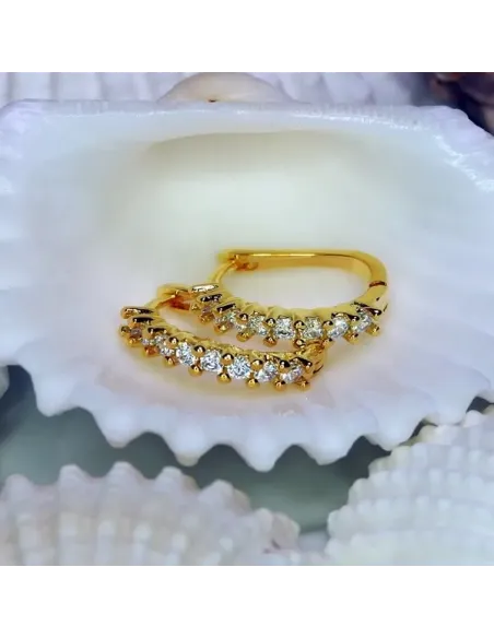 Náušnice La Diamantina Amanda Gold