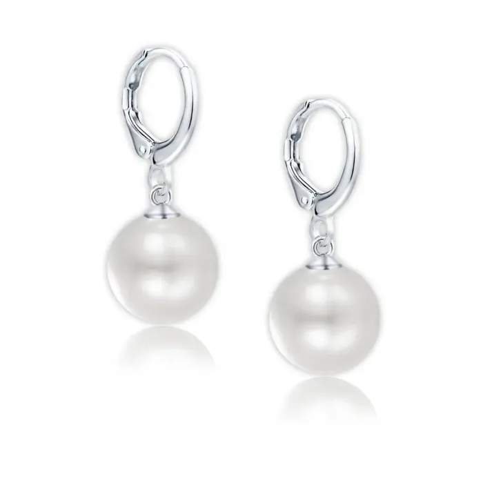 Náušnice Sophia White Pearl