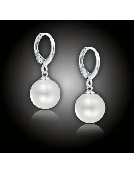 Náušnice Sophia White Pearl