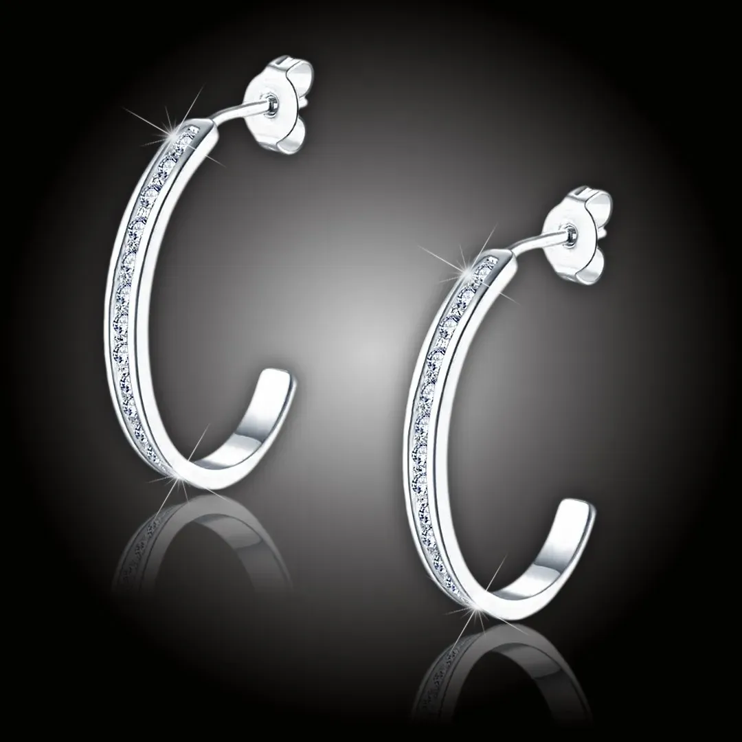 Náušnice Brillance Allison se zirkony 2