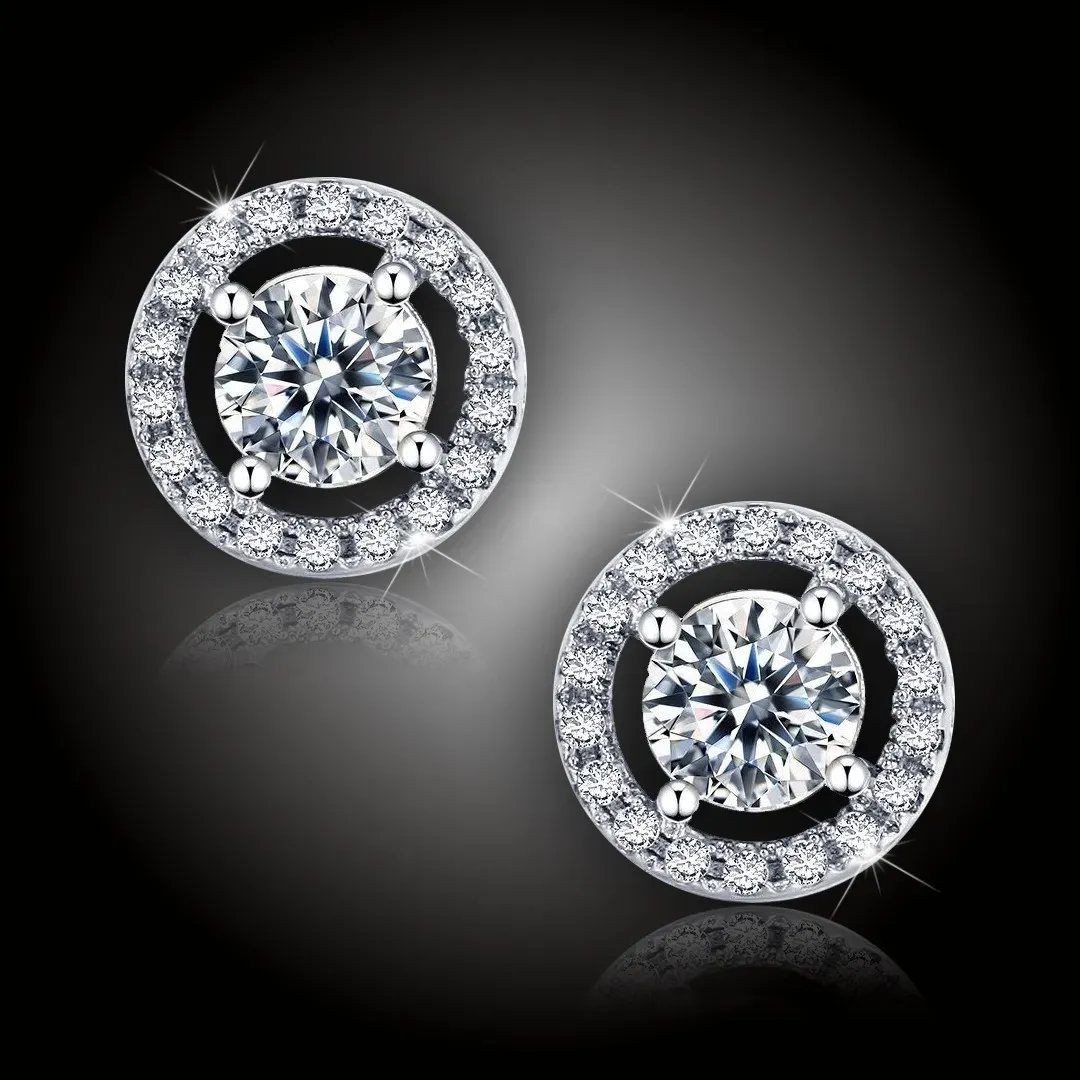 Náušnice La Diamantina Chloe s krystalem Swarovski a zirkony 2