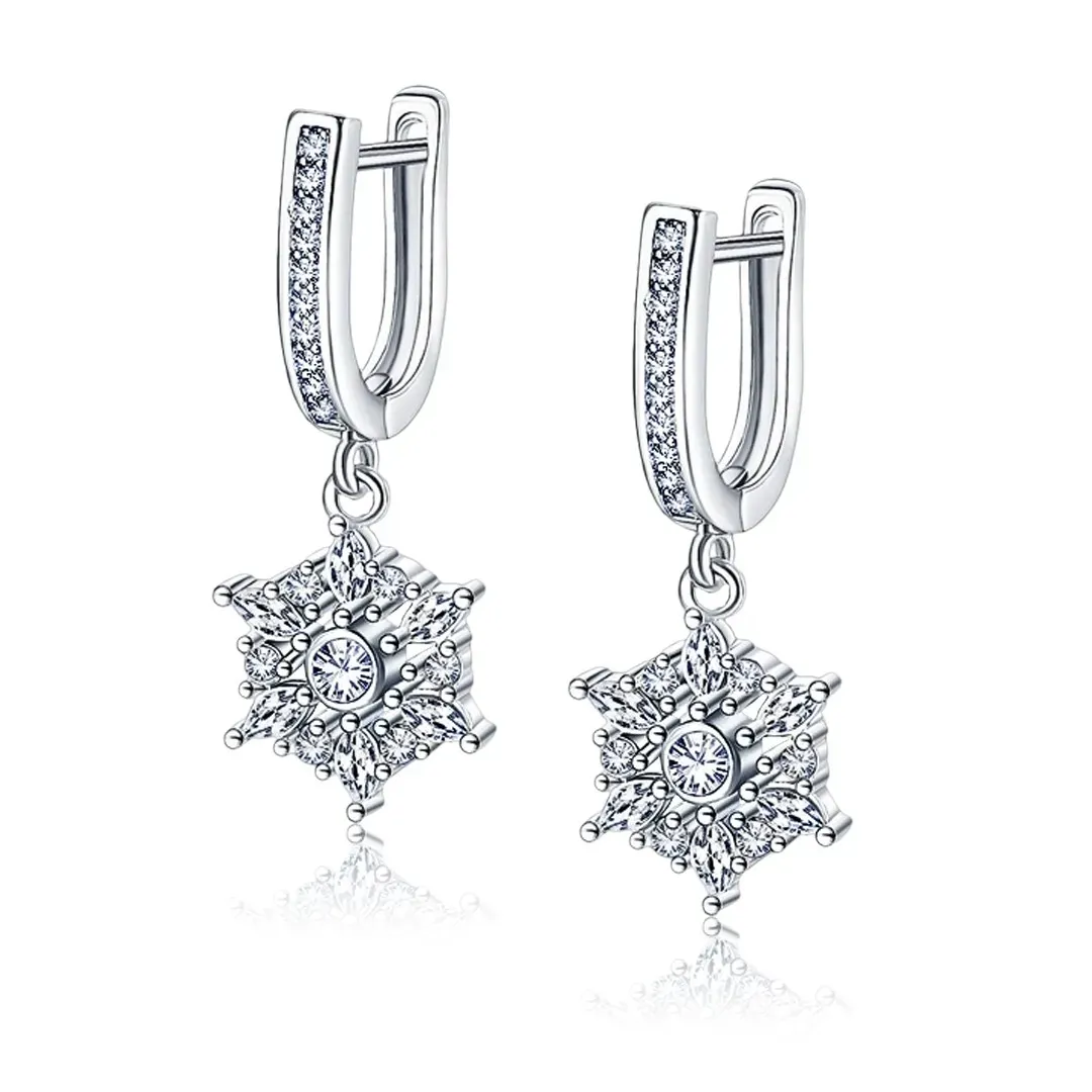 Náušnice La Diamantina Pamella zdobené zirkony