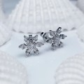 Náušnice La Diamantina Elegant Snowflake