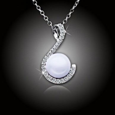 Perlový náhrdelník Pearl Wave White Pearl