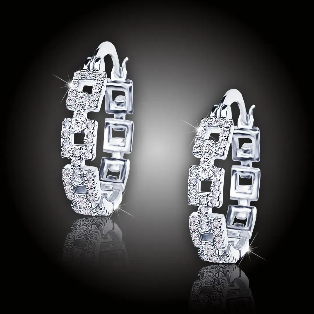 Náušnice La Diamantina Simone se zirkony 2