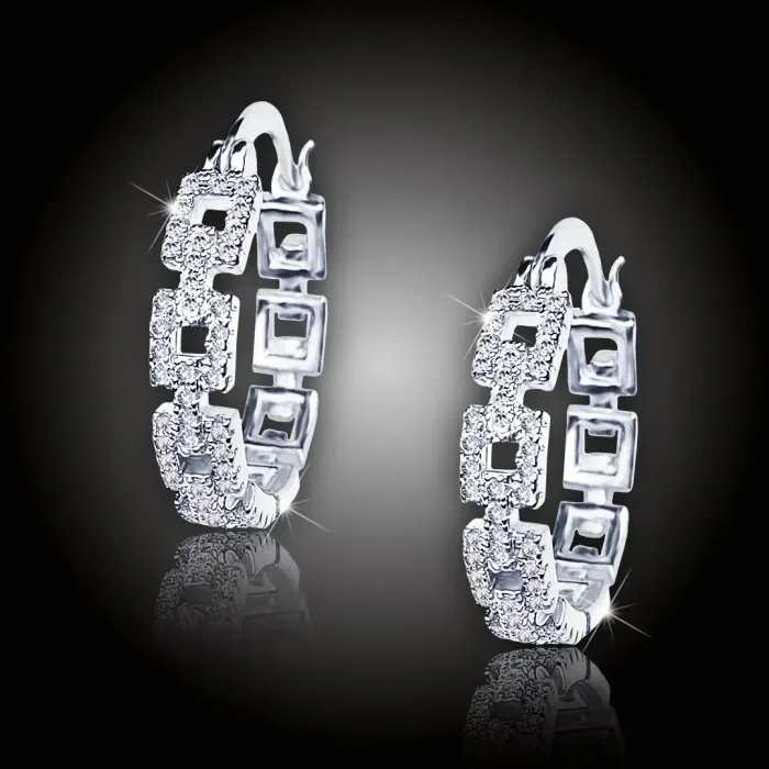 Náušnice La Diamantina Simone se zirkony