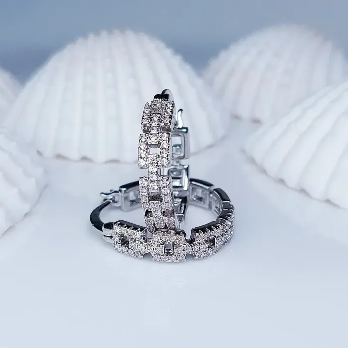 Náušnice La Diamantina Simone se zirkony