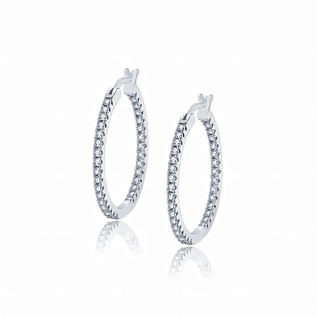 Brillance Vivien (průměr 1,5 cm) se zirkony