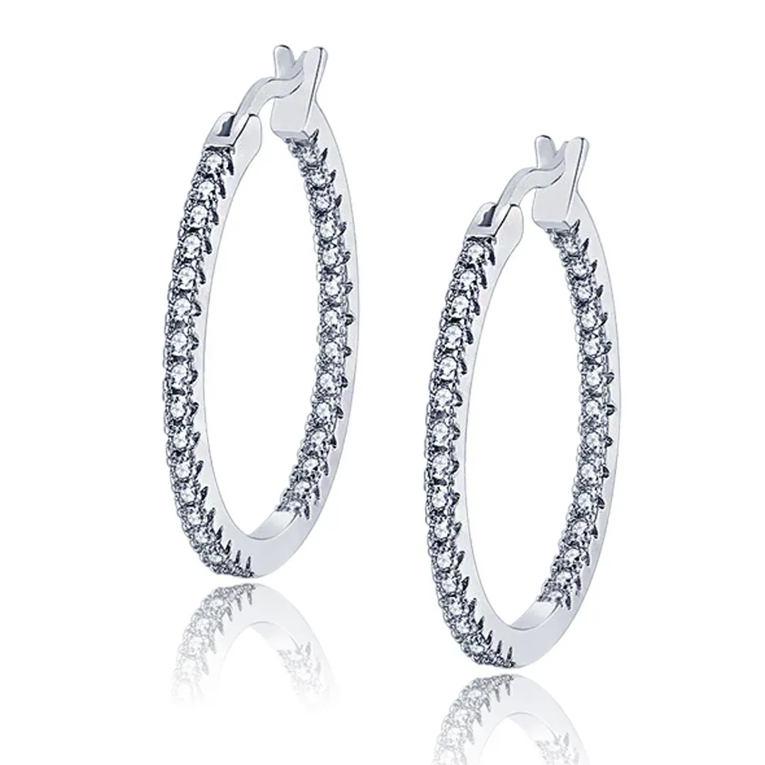 Brillance Vivien se zirkony (průměr 3 cm)