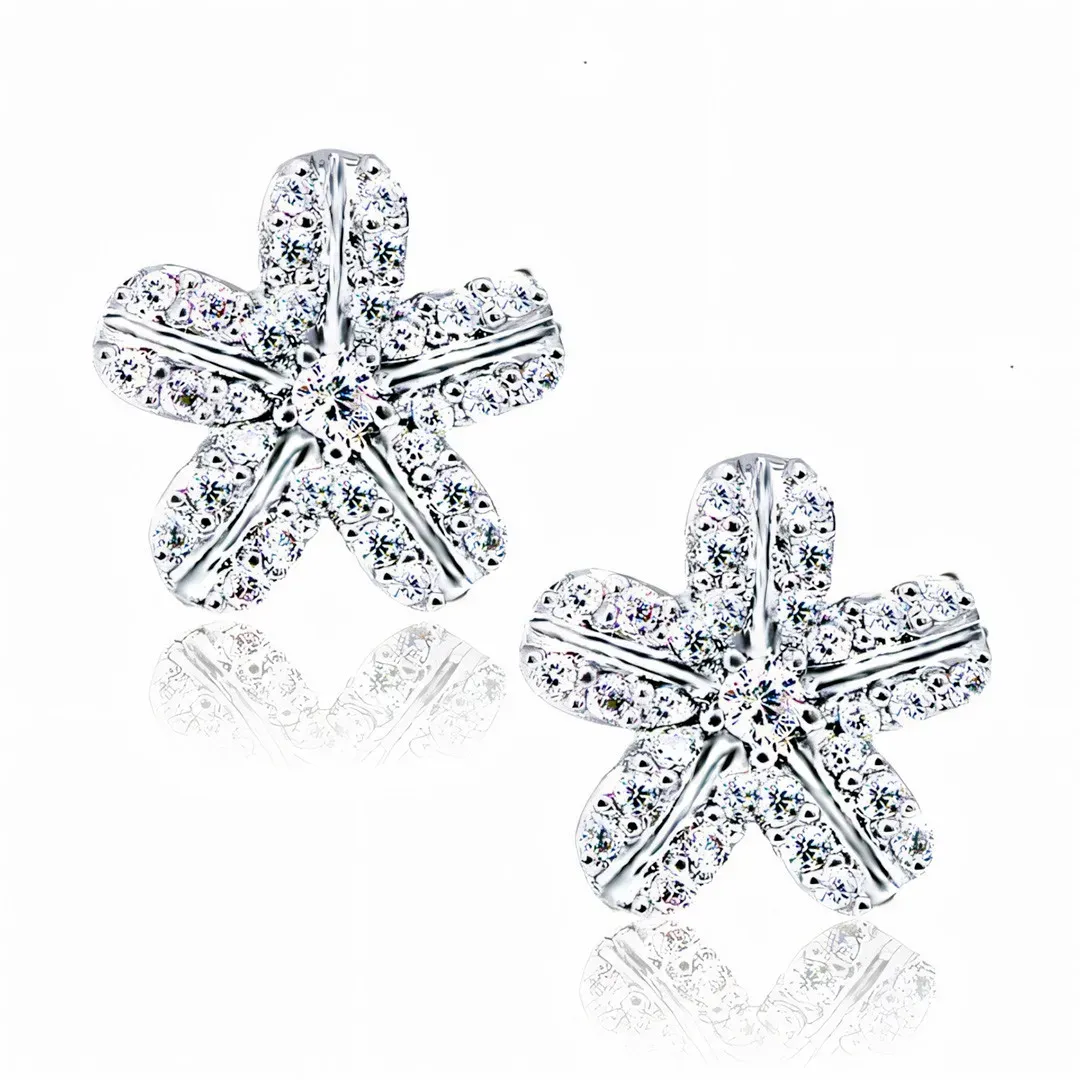 Náušnice La Diamantina Amaryllis se zirkony