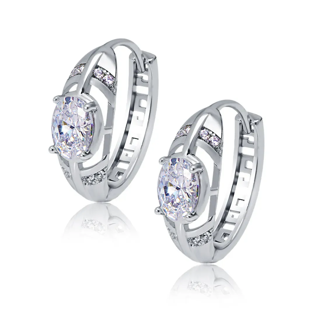 Náušnice La Diamantina Julianna zdobené zirkony