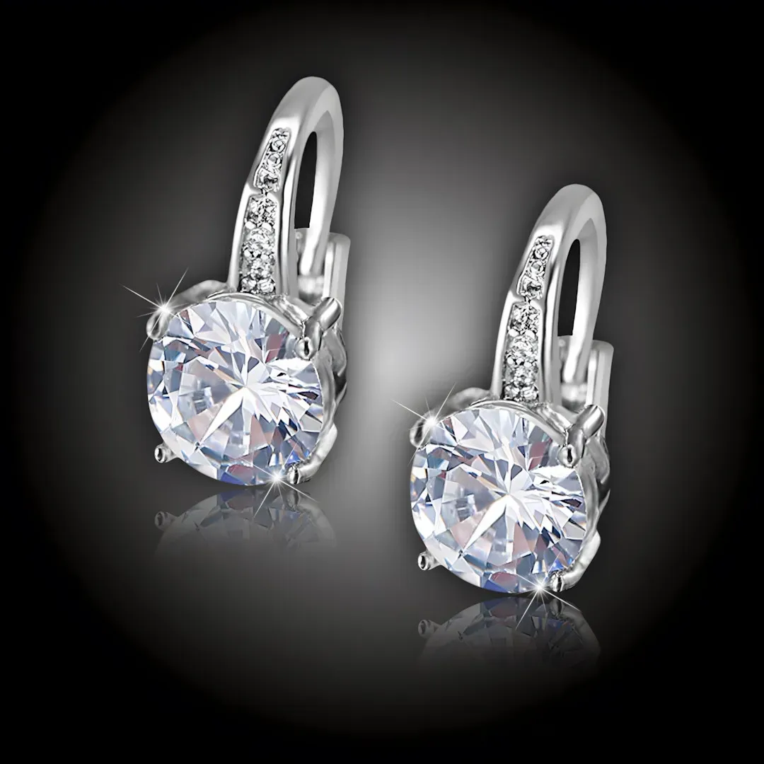 Náušnice Brillance Elena se zirkony 2