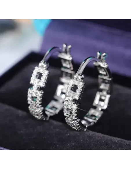 Náušnice La Diamantina Simone se zirkony