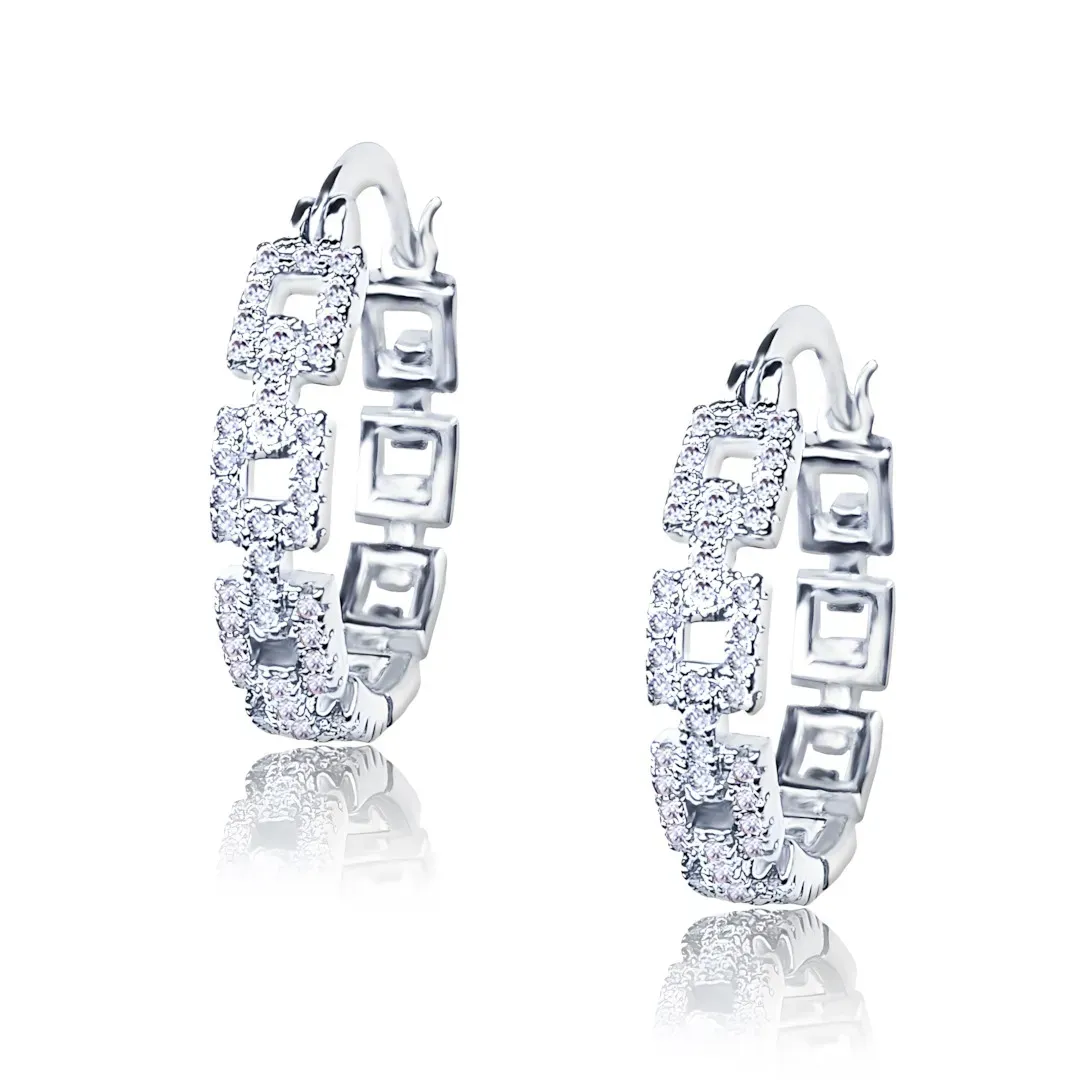 Náušnice La Diamantina Simone se zirkony