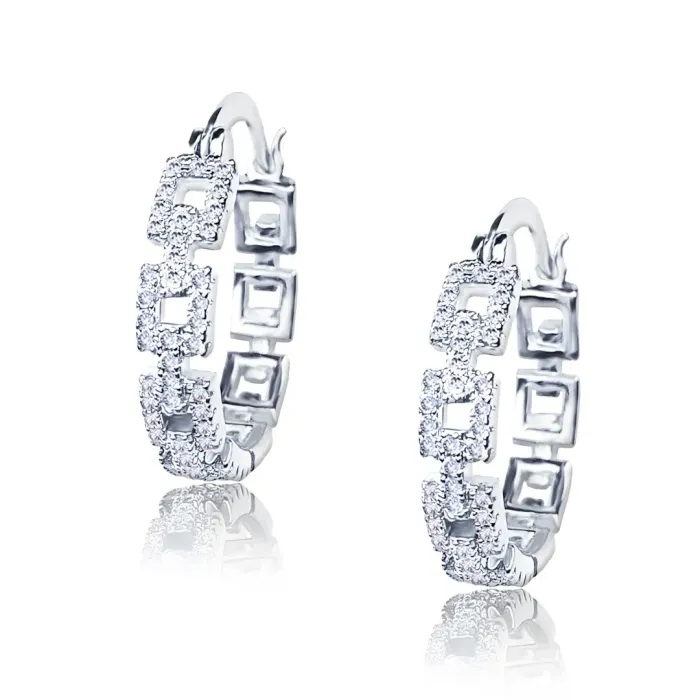 Náušnice La Diamantina Simone se zirkony