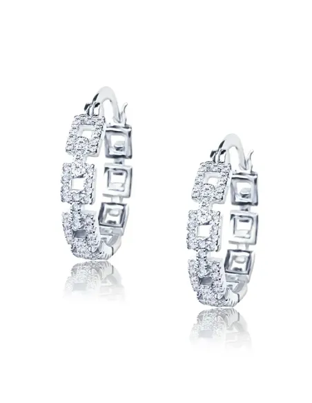 Náušnice La Diamantina Simone se zirkony