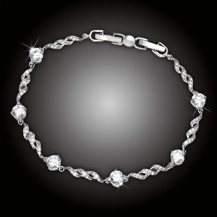 Náramek Danielle se zirkony