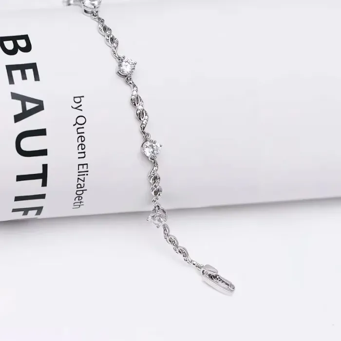 Romantický náramek Danielle se zirkony | Elanis Jewel