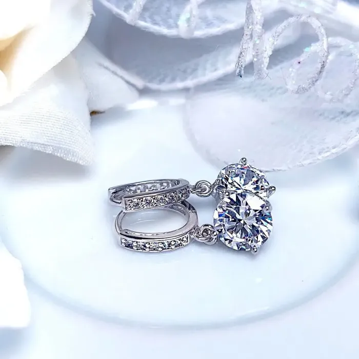 Náušnice La Diamantina Lady s krystaly Swarovski®