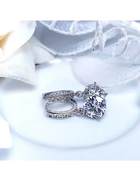 Náušnice La Diamantina Lady s krystaly Swarovski®