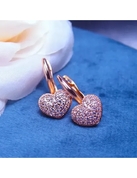 Náušnice La Diamantina Valentine Gold