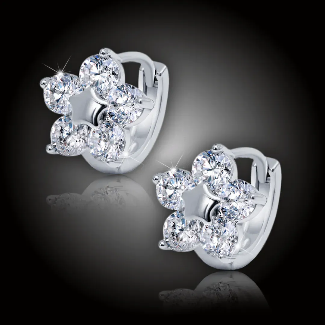 Náušnice La Diamantina Flora se zirokny 2