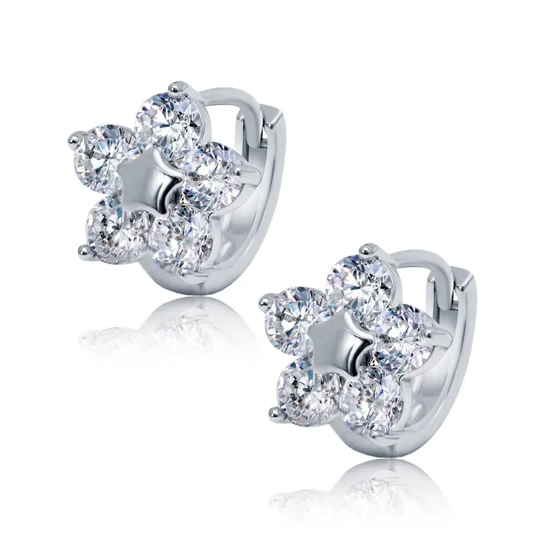 Náušnice La Diamantina Flora se zirokny