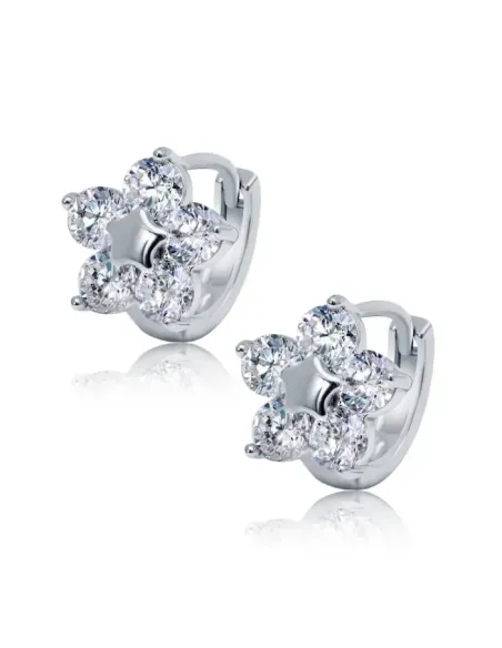 Náušnice La Diamantina Flora se zirokny