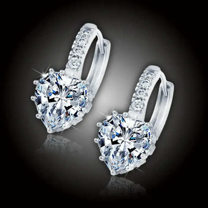 Náušnice Brillance Lovely s krystaly Swarovski®