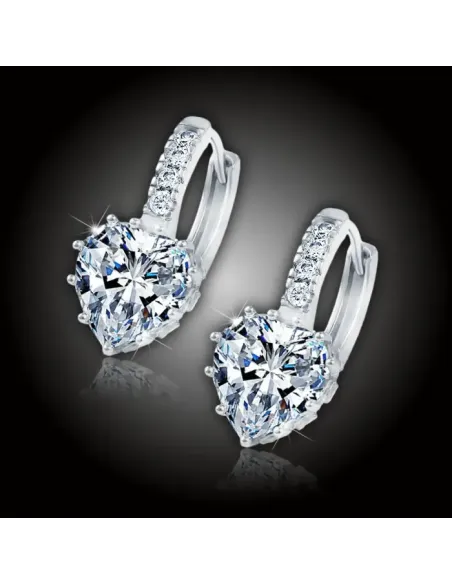 Náušnice Brillance Lovely s krystaly Swarovski®