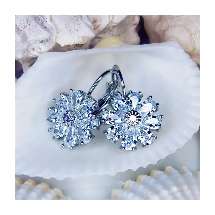 Náušnice Brillance Marquise se zirkony