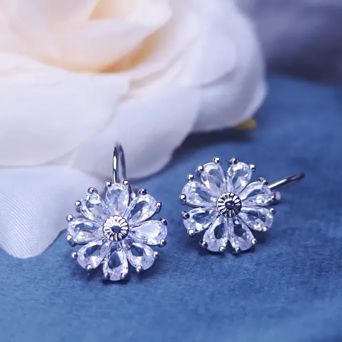 Náušnice Brillance Marquise se zirkony