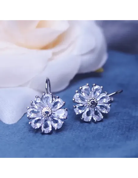 Náušnice Brillance Marquise se zirkony