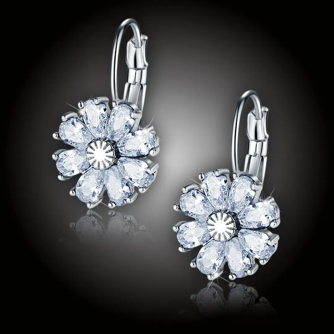 Náušnice Brillance Marquise se zirkony 2