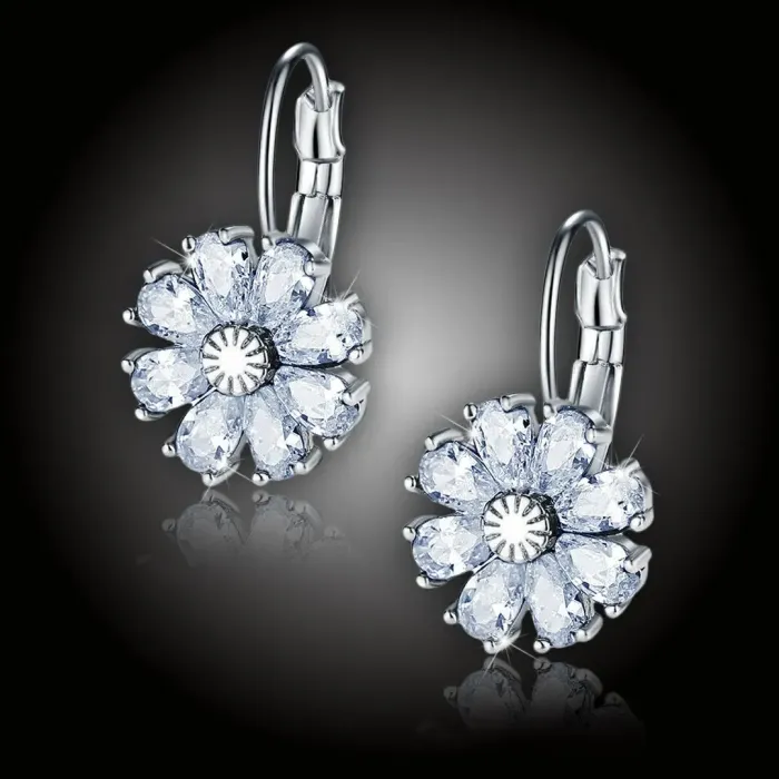 Náušnice Brillance Marquise se zirkony