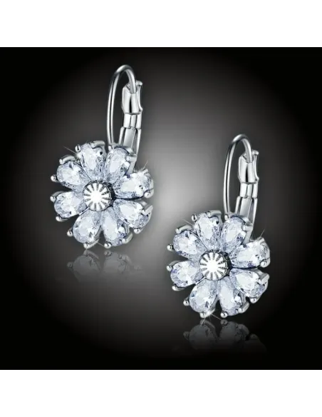 Náušnice Brillance Marquise se zirkony