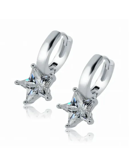 Náušnice Brillance Crystal Star