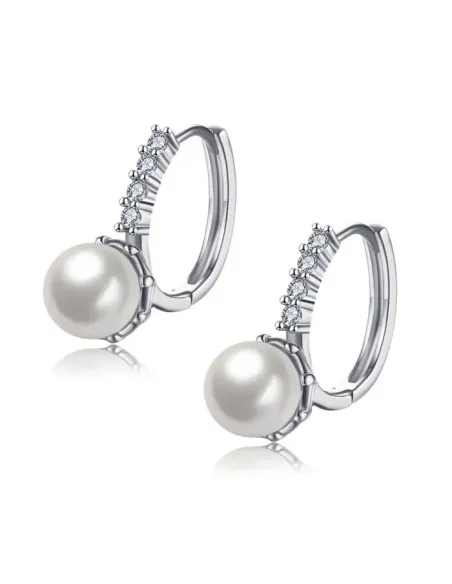 Perlové náušnice Rebecca White Pearl