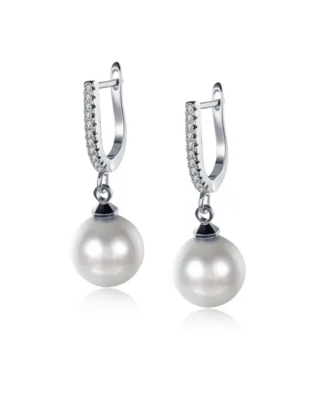 Perlové náušnice Marianne White Pearl