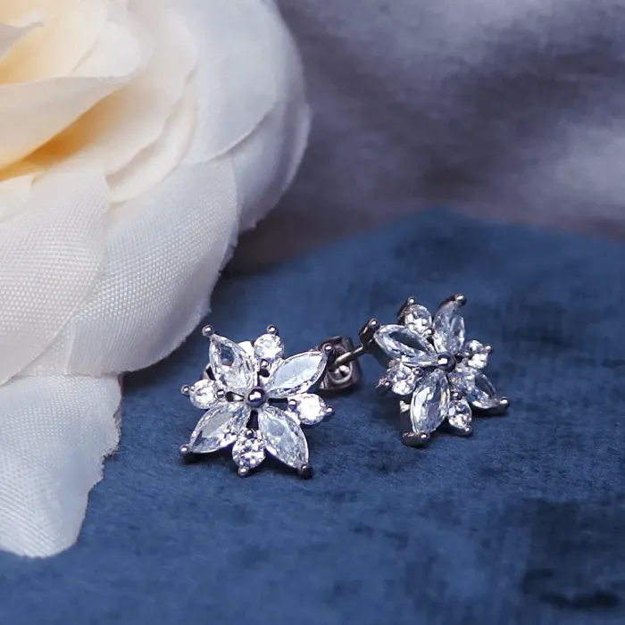 Náušnice La Diamantina Diamond Flower