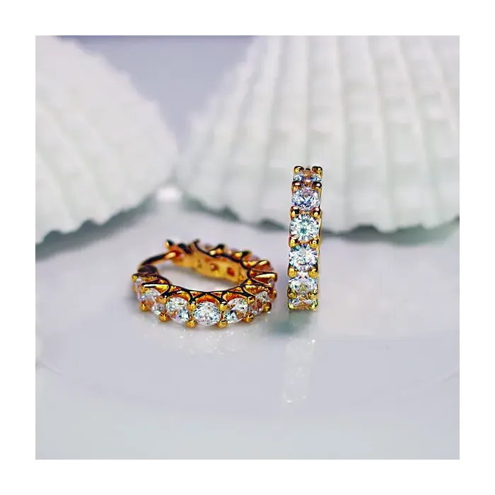 Náušnice La Diamantina Silvia Gold