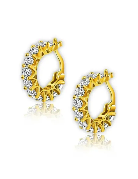 Náušnice La Diamantina Silvia Gold