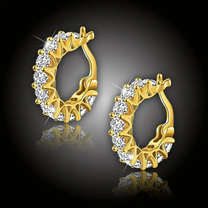 Náušnice La Diamantina Silvia Gold