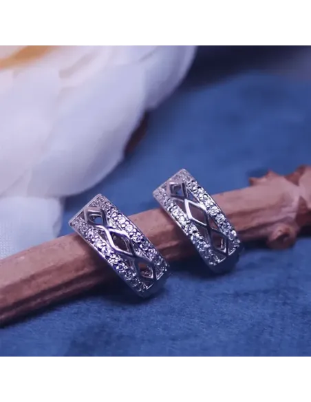 Náušnice La Diamantina Crystalia